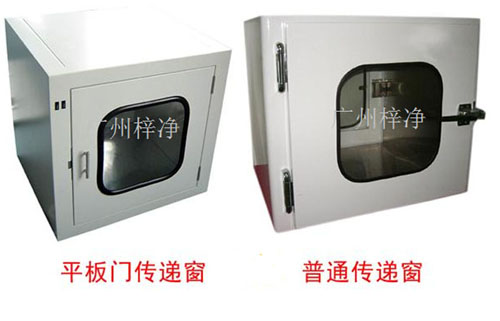 平板門傳遞窗與普通傳遞窗對比圖 平板門傳遞窗與普通傳遞窗對比圖