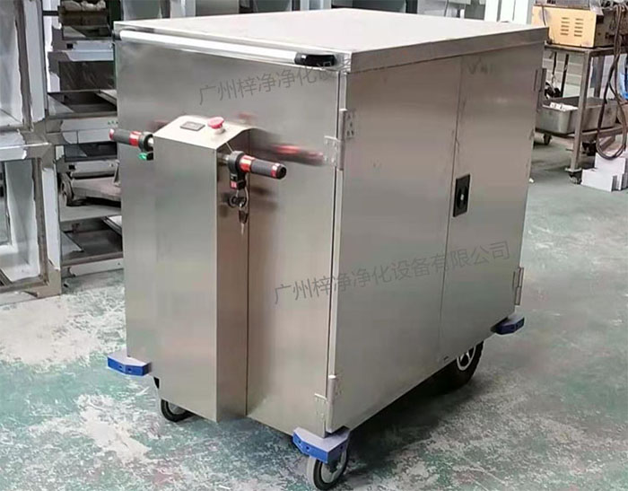 無菌物品電動運(yùn)送車又稱為無菌物品運(yùn)送車、無菌密封下送車、無菌物品回收車。